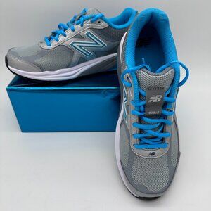 NWOB‎ New Balance Women's 1540V3 Running Walking Shoes, Size 10B, Silver/Blue